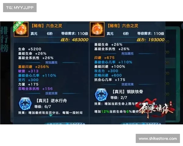 神武手游套装指南:属性详解与搭配策略